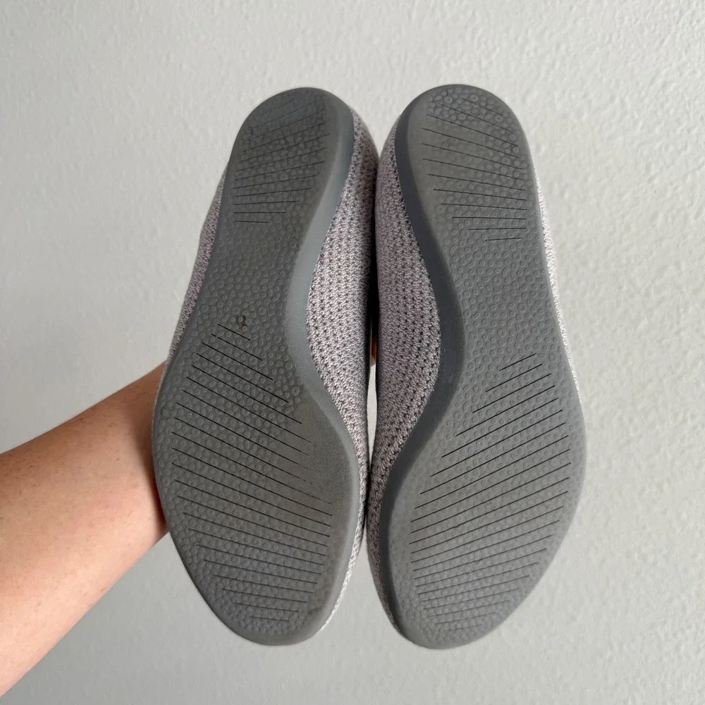 Allbirds Tree Breezer‎ Flats Grey Womens 7.5 Sustainable Comfort Shoe